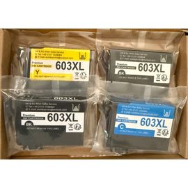 Epson 603 603XL Cartouche pour Expression Home XP 2100 XP 2150 XP 2105 XP 4105 XP 4150 XP 4155 XP 2155 XP 3150 XP 3100 Workforce WF 2850 (Paquet de 5)