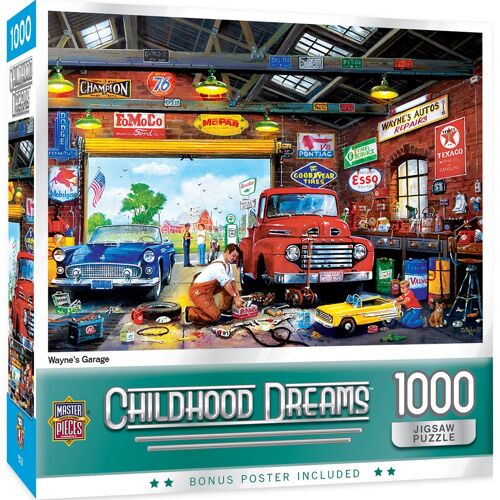 Wayne's Garage - Puzzle 1000 pièces