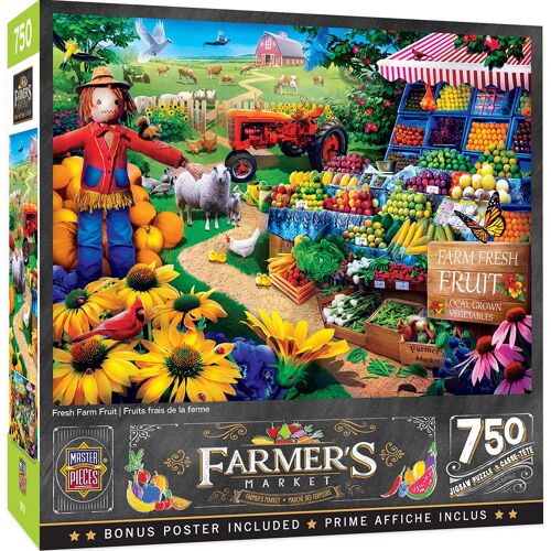 Fresh Farm Fruit - Puzzle 750 Pièces