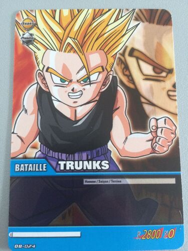 Carte Dragon Ball Db-024 "Trunks" Version Fr Bandai 2009 Belgium