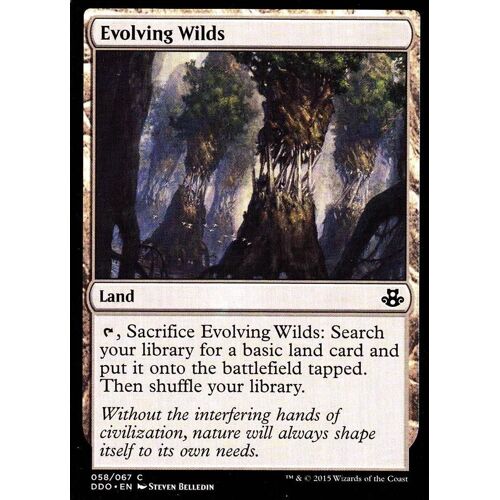Evolving Wilds - Elspeth Vs Kiora Vo - C 