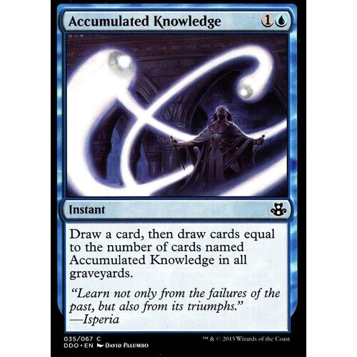 Accumulated Knowledge - Elspeth Vs Kiora Vo - C