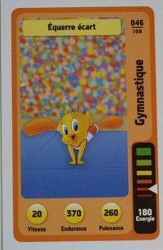Carte Auchan Looney Tunes Equerre Ecart 046/108