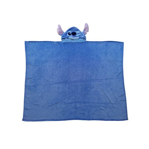 Déguisement Stitch Plaid Polaire À Capuche Enfant Lilo + Stitch