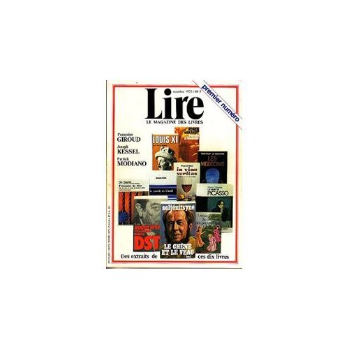 Lot De Magazines Lire, Collection Complète N°1 À 13, Dans Coffret Cuir D'origine