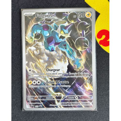 Carte Pokemon - Fulguris - Svp209 - Ev10.5 Flamme Blanche Foudre Noire