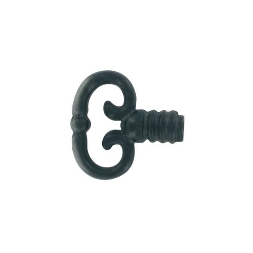 Fausse clé de meuble N°312 zamack fer patiné - JEAN BROS - 312Z18