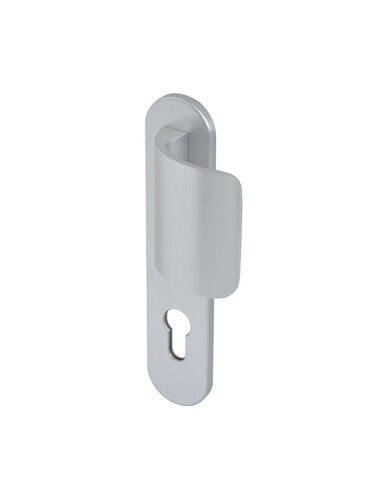 Ensemble Logio entraxe 195mm type P534 palière CLE I finition argent - VACHETTE - 200814