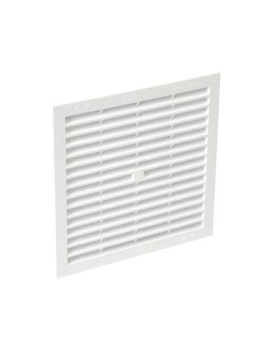 Grille de ventilation en applique Type 200cm2 carrée 178x178 mm - NICOLL - 1B214