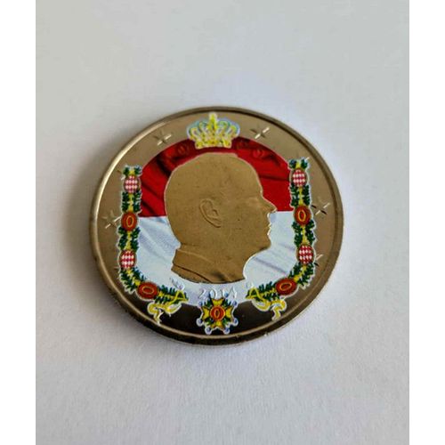 Monaco 2014 - 2 Euros De La Serie - Version Couleur - Colored Color In Farbe Colorati