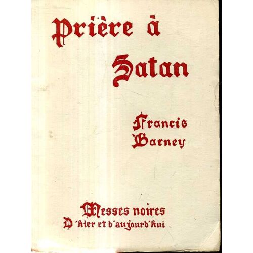 Prière À Satan