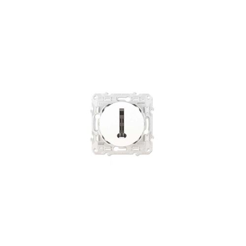 Prise téléphone 8 contacts à vis ODACE blanc - SCHNEIDER - S526496