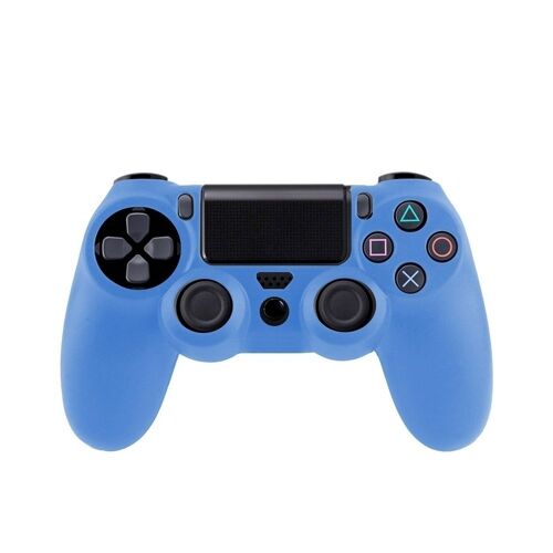HSMY- Pour manette de jeu Sony bleu PS4 Playstation 4 ?tui de protection en silicone souple