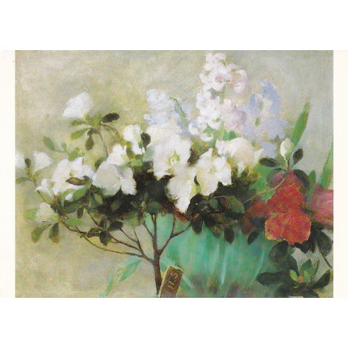 Carte Tableau Fleurs  Helene Schjerlbeck 1862-1946