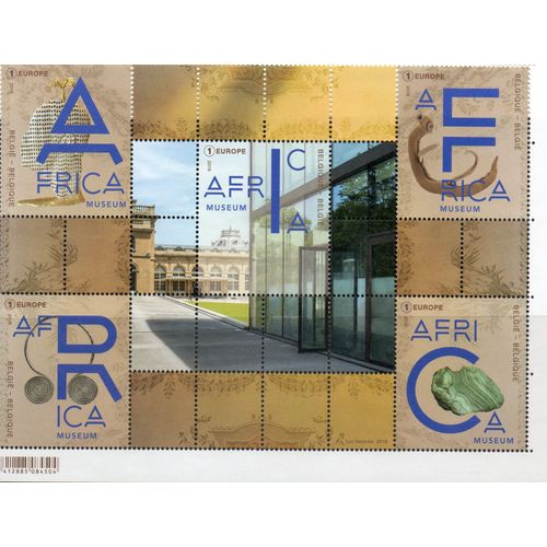 Belgique Timbre Musée De L' Afrique Centrale 2018