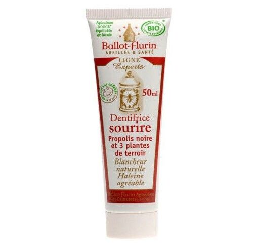 Dentifrice Sourire Blancheur Naturelle À La Propolis (Flacon : 30) 