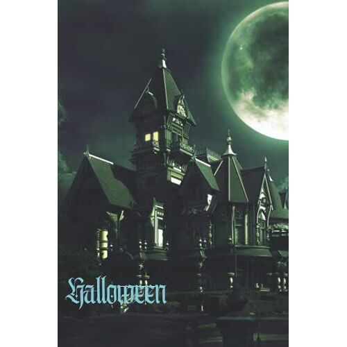 Halloween: 120 Page Lined Journal / Notebook Spooky House.