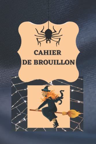 Cahier De Brouillon: Halloween Cahier Ligne A Remplir Pour Enfants Ou Jeunes Ado