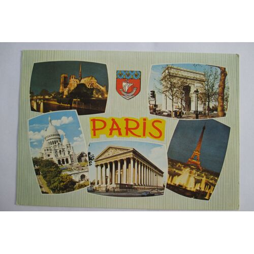 Carte Postale:  Paris 