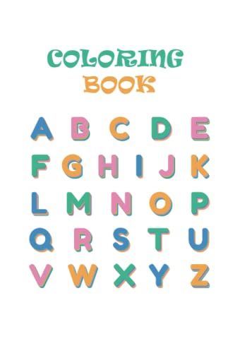 Coloring Book: Coloring Book 25 Pages, Ages 3, 4, 5,6