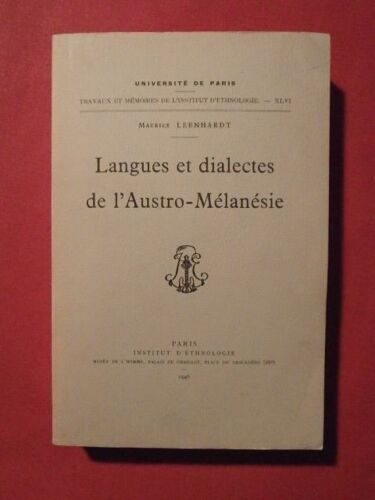Langues Et Dialectes De L'austro-Mélanésie