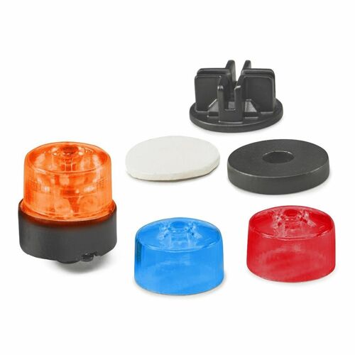 Balise Rotative Bruder Avec Couvercles 3 Couleurs