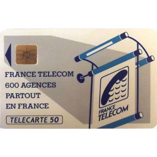 Telecarte France Telecom - 600 Agences - 50 Unités