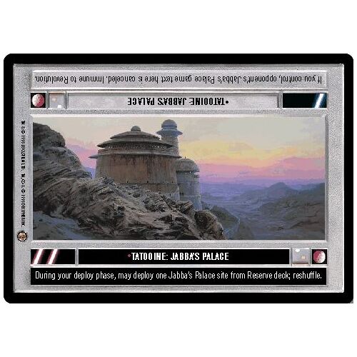 Tatooine: Jabba's Palace - Jabba's Palace - Star Wars Ccg