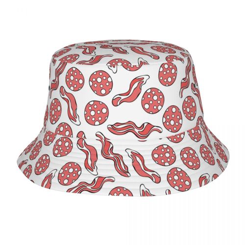 Chapeau De Poisson Pour Hommes Et Femmes,Unisexe,Motif Tranches De Saucisse,Chapeau Chimsummer,Suffolk,E27