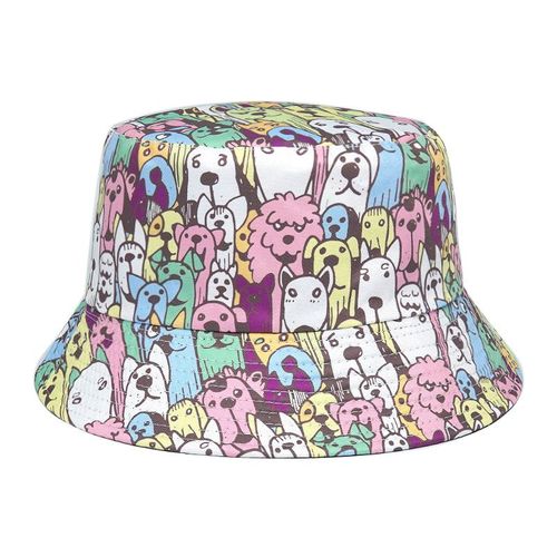 Chapeaux Unisexes E27 Pour Hommes Et Femmes,Chat Mignon Imprimé,Chien,Été,Voyage,Plage,Chapeau De Poisson Suffolk,Mode 2023