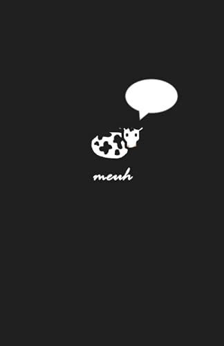 Meuh: Carnet De Notes / Journal Simple Et Mignon Thã?Me Vache