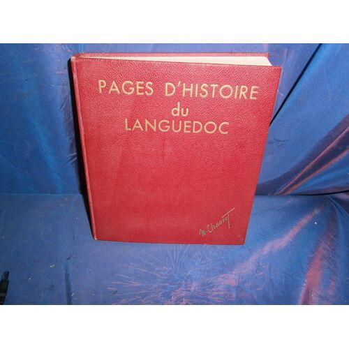 Pages D'histoire Du Languedoc
