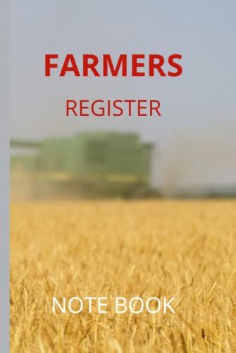 Farmers Register Note Book