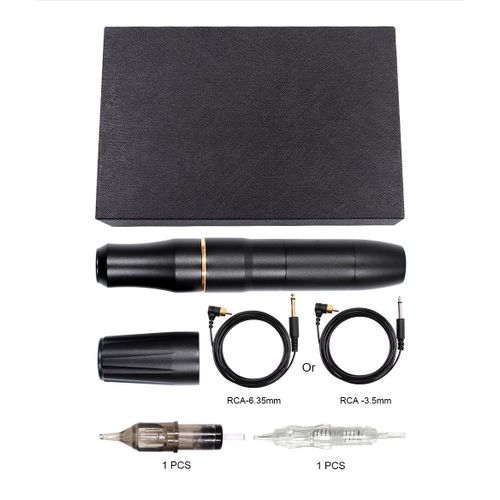 Machine à tatouer les sourcils,maquillage en continu,odorà stylo numérique,microblading,eye-liner,cartouche de tatouage à distance Jules,gros - Type BLACK