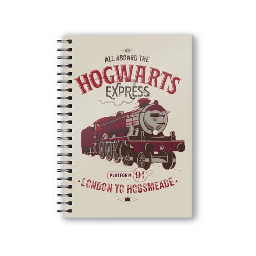 Harry Potter - Cahier Effet 3d All Aboard The Hogwarts Express