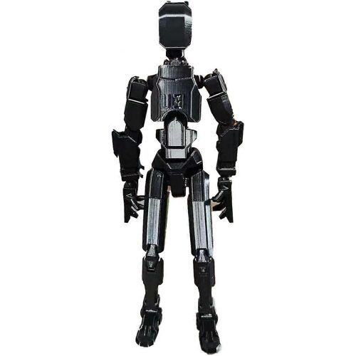 Jouets robotiques mobiles multi-articulés, Mannequin imprimé en 3D de robots à 13 figurines porte-bonheur, décorations de bureau pour figurines d'action - Cadeaux pour les amateurs de jeux