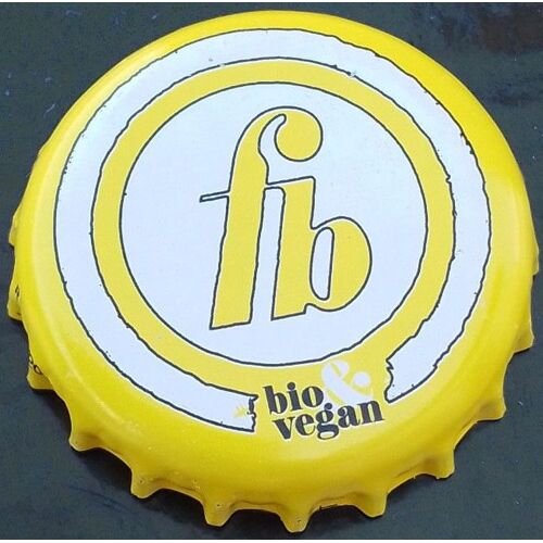Luxembourg Capsule Bière Beer Crown Cap Funck Bricher Blonde Bio Vegan