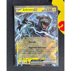 Carte Pokemon - Zekrom Ex - 034/086 - Ev10.5 Foudre Noire