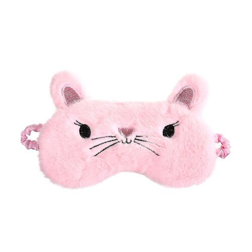 Masque Pour Les Yeux Sunshade, Masque Oculaire En Peluche Masque Pour Les Yeux, Rose