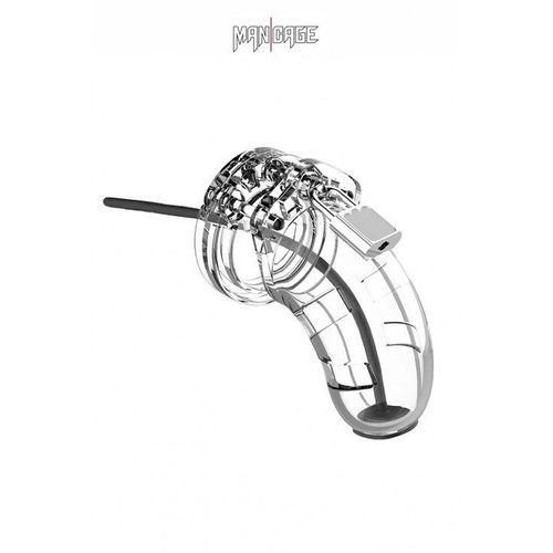 Cage De Chasteté 6,5cm Avec Plug D'urètre - Mancage 15