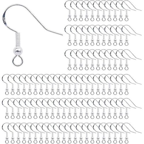 Boucles D'oreilles Crochet 925 Boucle D'oreille En Fil D'oreille En Argent Sterling Fish Hook