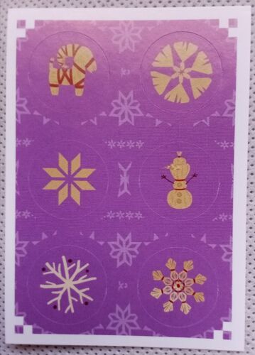 La Reine Des Neiges - Joyeuses Fêtes Avec Olaf - N°6x - Image, Sticker, Autocollant Panini, 2017