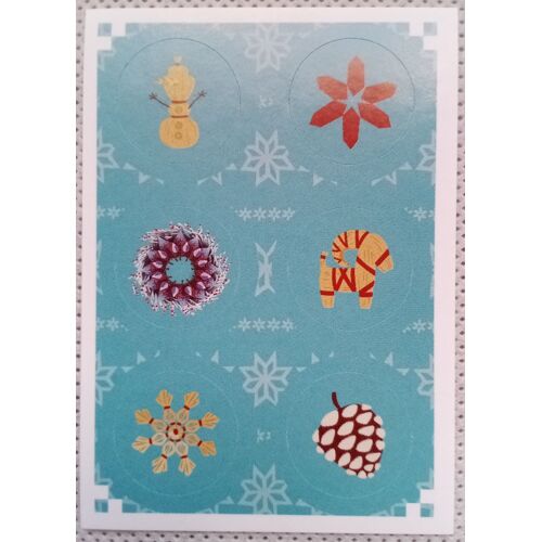 La Reine Des Neiges - Joyeuses Fêtes Avec Olaf - N°7x - Image, Sticker, Autocollant Panini, 2017