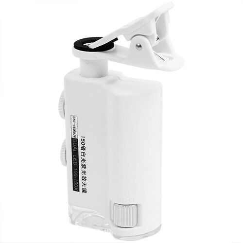 Mini Portable Handheld Microscope100x-150x With Led Lighting Magnifying Glass