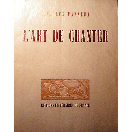 L'art De Chanter
