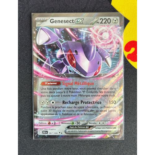 Carte Pokemon - Genesect Ex - 067/086 - Ev10.5 Foudre Noire