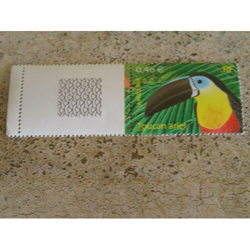Timbre Français Neuf  "Toucan Ariel" 0,46 Euros