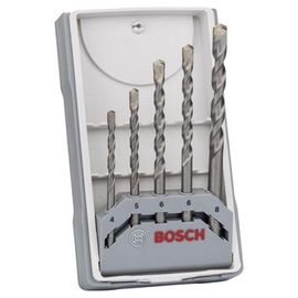 Bosch Forets à béton CYL-3, set de 5 pièces 4, 5, 6, 6, 8 mm