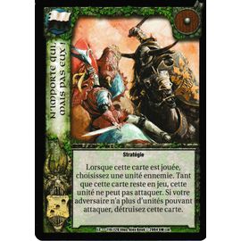 Warcry - Carte N'importe Qui Mais Pas Eux 119/120 Legions Of Chaos