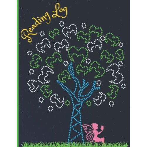Reading Log For Kids: A Book Review Journal With Writing Prompts, Girls And Kids Ages 8-12, 8.5x11, 100 Sheets